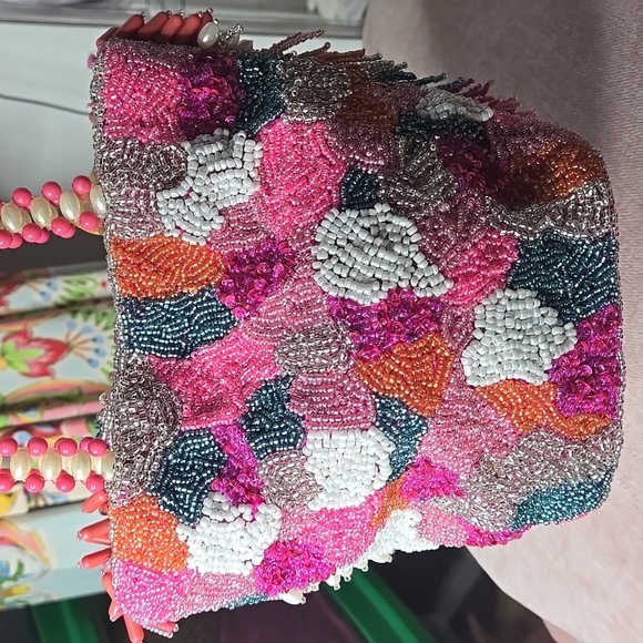 NWT Beaded India Bag - Picture 11 of 12